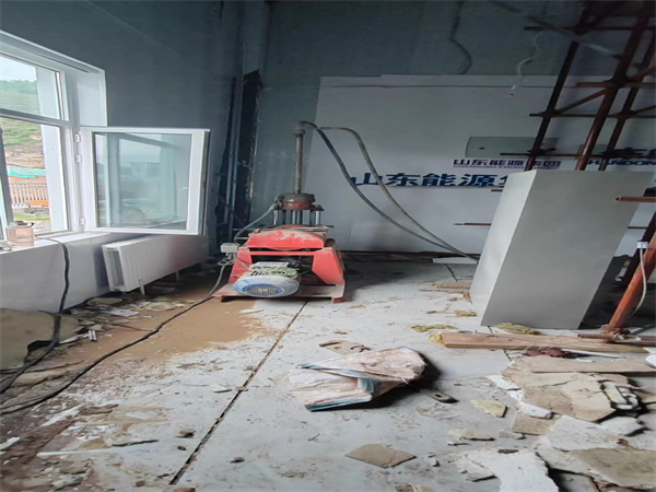 沙县地基基础下沉墙体裂缝加固注浆顶升施工